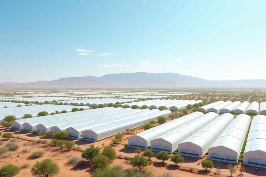 Almería, le serre spagnole sono la struttura umana più visibile dallo spazio