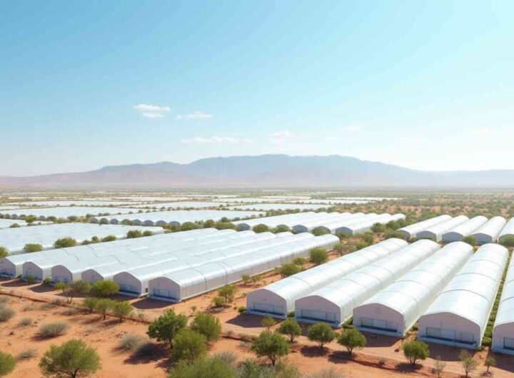 Almería, le serre spagnole sono la struttura umana più visibile dallo spazio