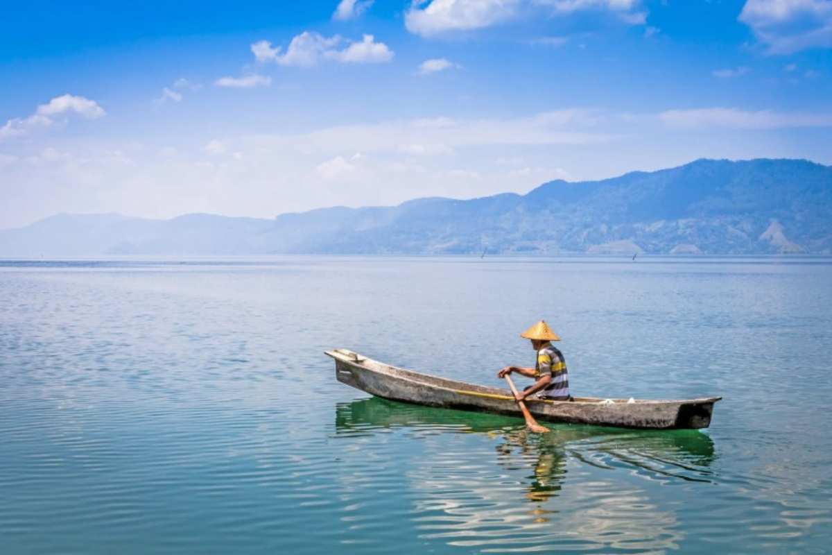 Lago Toba, scenario